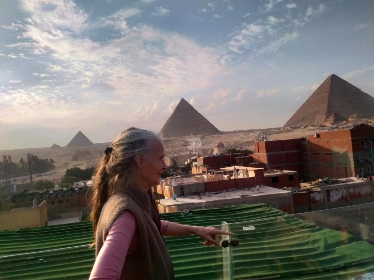 Moses Pyramids Inn Kafret el-Gabal Esterno foto
