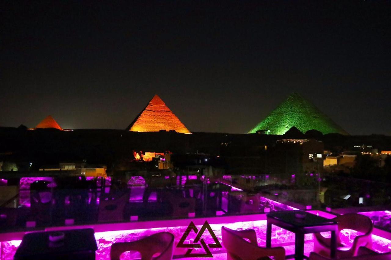 Moses Pyramids Inn Kafret el-Gabal Esterno foto